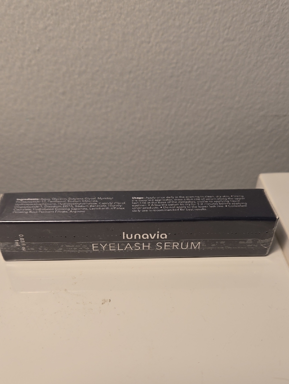 New In Box Lunavia Black Eyelash Serum